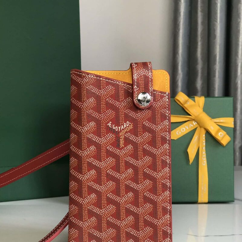 Goyard戈雅MontMartre GM|||手机包020122 酒红色