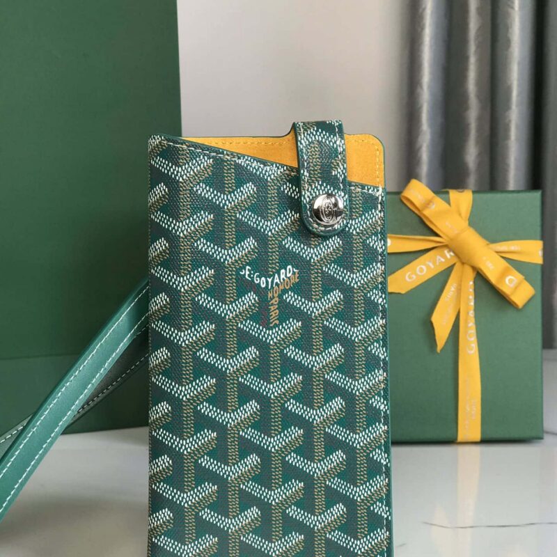 Goyard戈雅MontMartre GM|||手机包020122 绿色