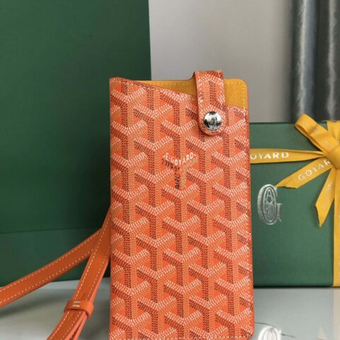 Goyard戈雅MontMartre GM|||手机包020122 橙色