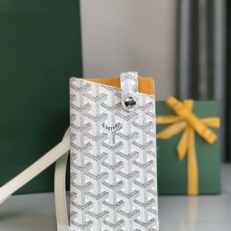 Goyard戈雅MontMartre GM|||手机包020122 白色