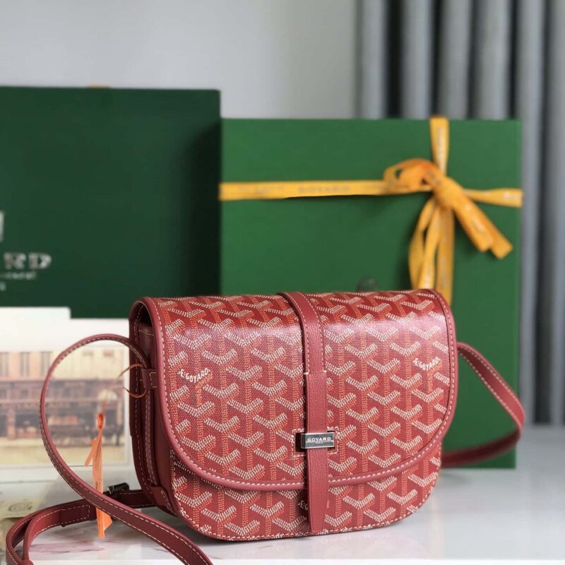Goyard戈雅Belvédère 小号包斜背包8016 红色 020198-1