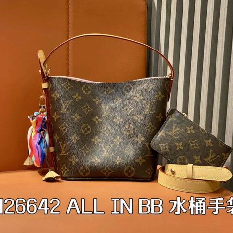 【原单精品】M26642老花 水桶包斜挎包 ALL IN BB 水桶手袋