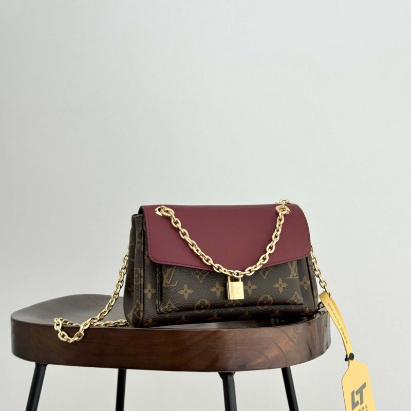 【特级原厂】  Saint Germain BB手袋👜  型号: M27067紫红 动态芯片版