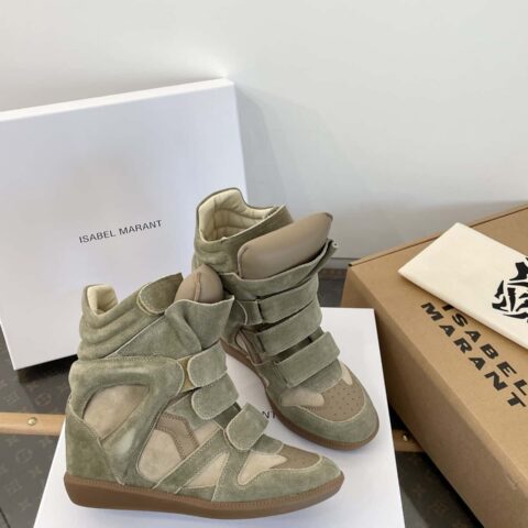 𝐥𝐬𝐚𝐛𝐞𝐥 𝐦𝐚𝐫𝐚𝐧𝐭 | 𝐁𝐞𝐤𝐞𝐭𝐭伊莎贝尔𝟕𝐜𝐦内增高坡跟运动鞋‼️