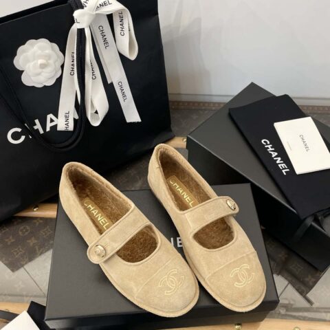 𝗖𝗛*𝗔𝗡𝗟||小香𝟐𝟎𝟐𝟓𝗔秋冬泰迪绒毛毛 玛丽珍鞋‼️