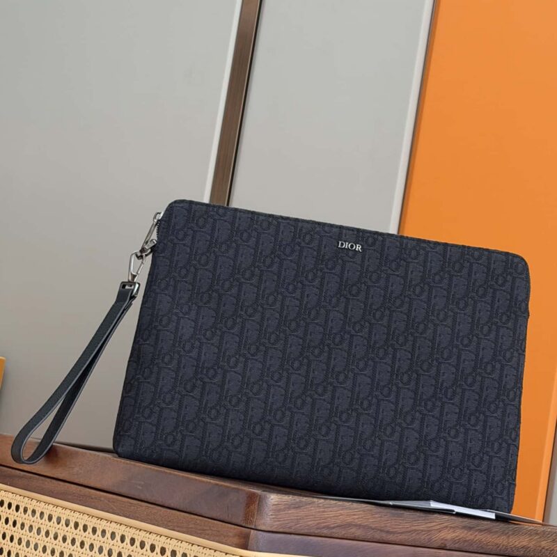 Dior迪奥OBLIQUE手拿包 型号:2OBCA251(大号)