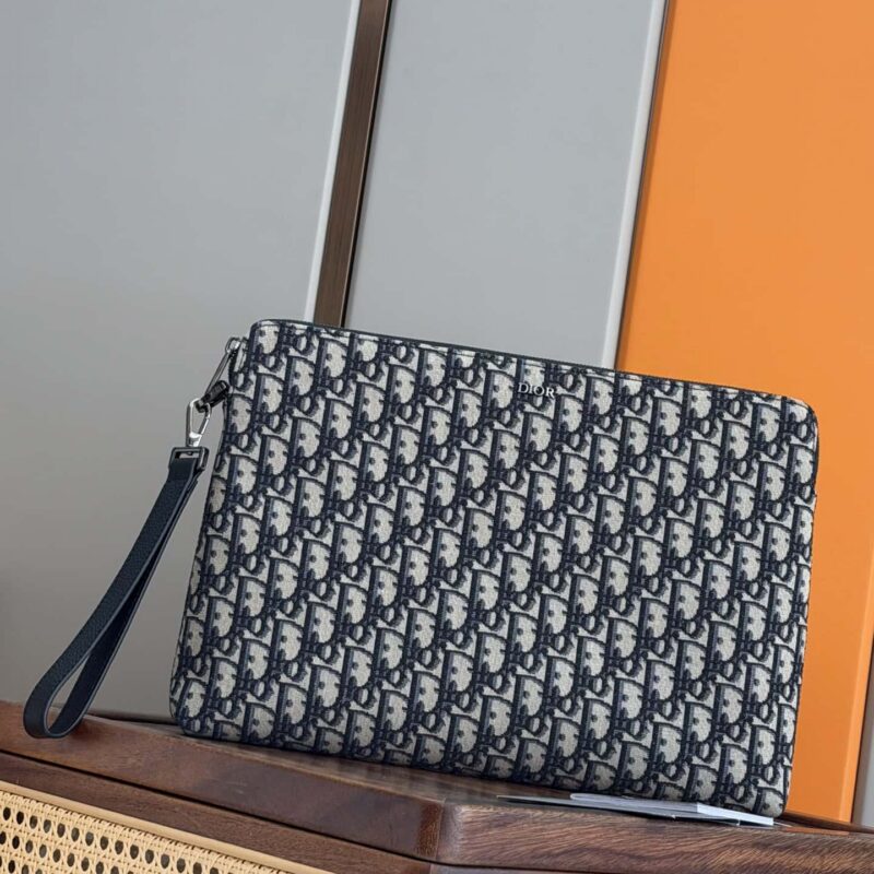 Dior迪奥OBLIQUE手拿包 型号:2OBCA251(大号)