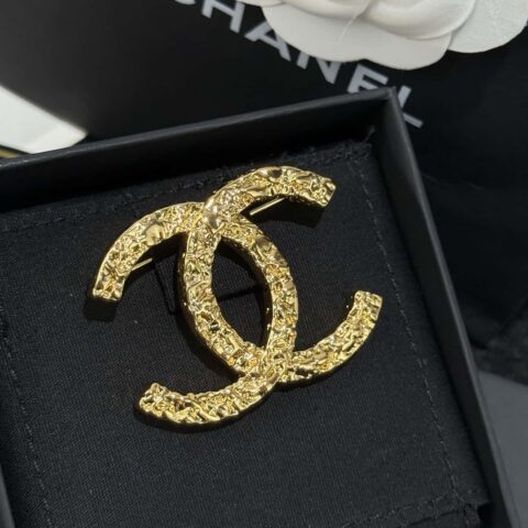 ❗️新品❗️ ☀️新款☑️ 香奈儿双c金色胸针 ☀️