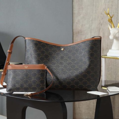 【特级品质 全钢五金】CELINE | 25❤️新大容量老花Soft shopper包袋