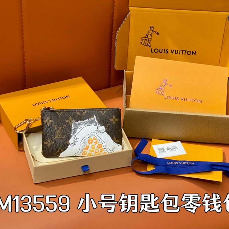 【原单精品】M13559老花猫咪 升级版 钥匙包钱包