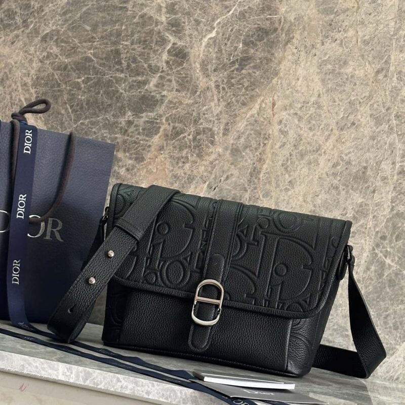 迪奥中号 Dior Daily 翻盖信使包 编号: 1ESPO376LLG_93925