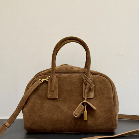 YSL 最新𝑺𝑨𝑪 𝑫𝑬 𝑱𝑶𝑼𝑹手袋 麂皮款 851694