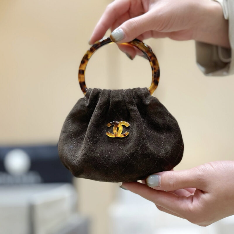 CHANEL 26C 限量版玳瑁手柄元宝包👜AP4981