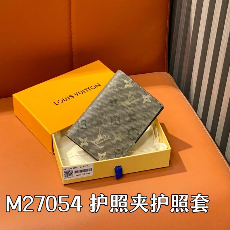 【原单精品】M27055军绿色 长款西装夹钱包 BRAZZA 钱夹