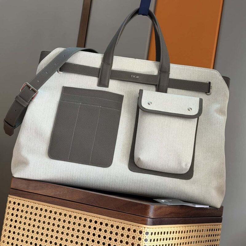 迪奥小号 Dior Normandie 手袋 公文包 编号: 1LLSH93926杏色