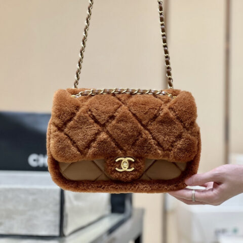 CHANEL 24K 泰迪熊CF AS5149咖色