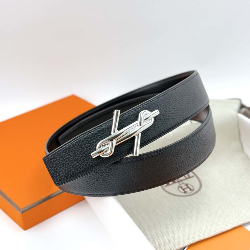 ❤️ H Noue Belt-Togo-38MM ❤️ 爱马仕（Hermès）男款腰带