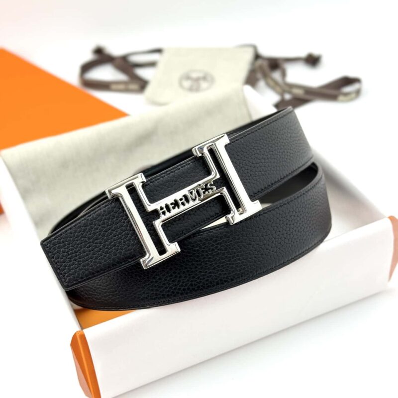 ❤️ H Noue Belt-Togo-38MM ❤️ 爱马仕(Hermès)男款腰带