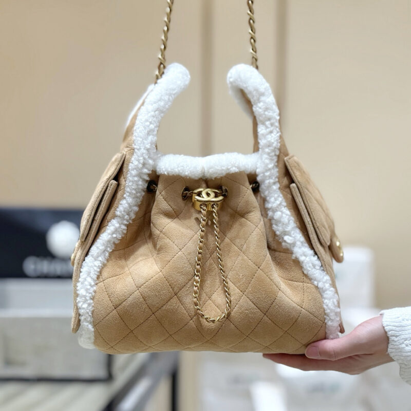 CHANEL 25k 限量版25bag泰迪熊👜AS5293