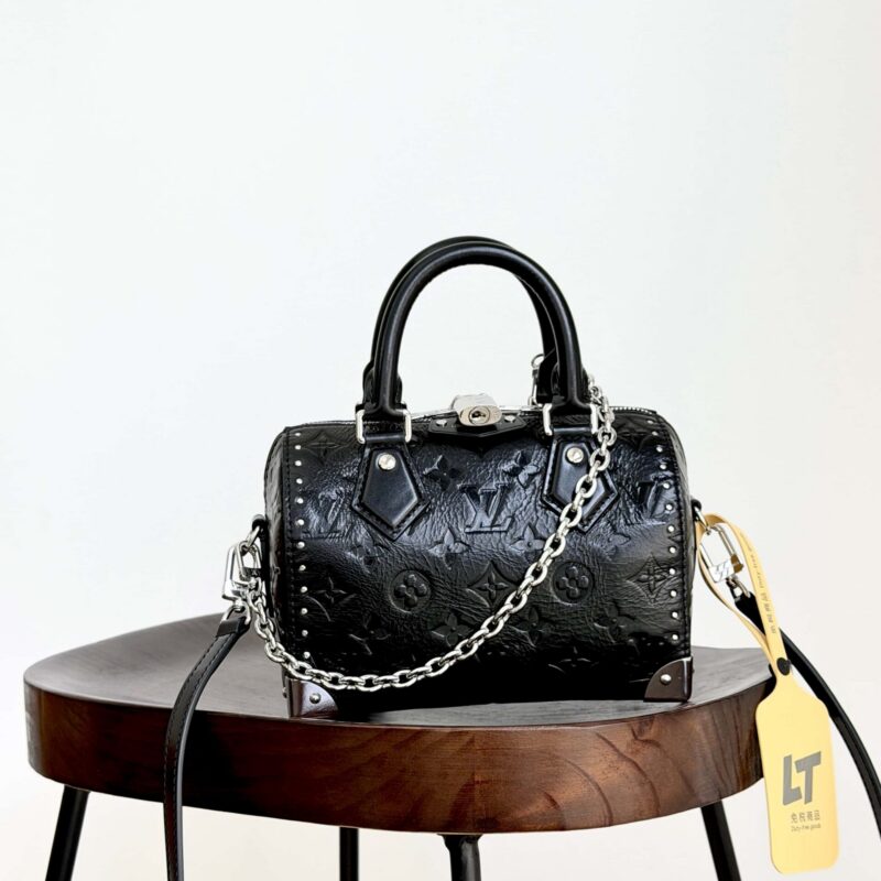 【特级原厂】  Speedy Trunk 20手袋👜  型号: M27921  动态芯片版