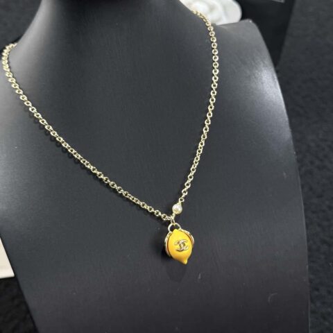 ❗️新品❗️ ☀️新款☑️ 香奈儿双C 26柠檬🍋项链 ☀️