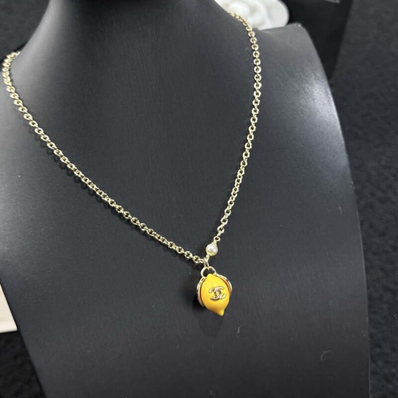 ❗️新品❗️ ☀️新款☑️ 香奈儿双C 26柠檬🍋项链 ☀️