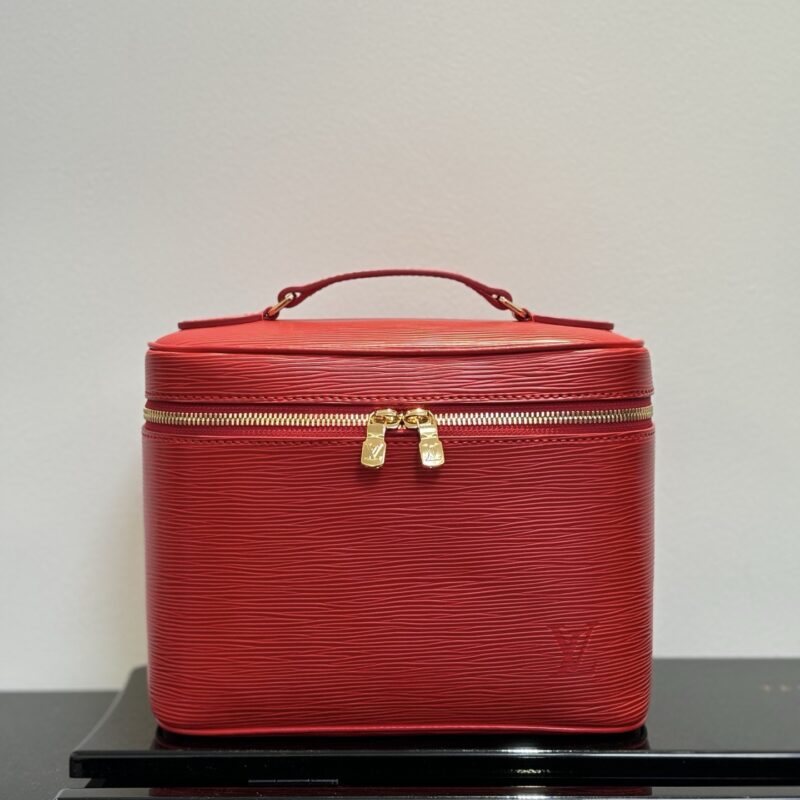LV M25856大红色 大号【顶级原单】Nice 迷你化妆包