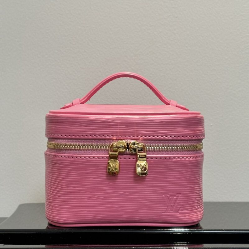 LV M25857小号粉色【顶级原单】Nice Nano 化妆包