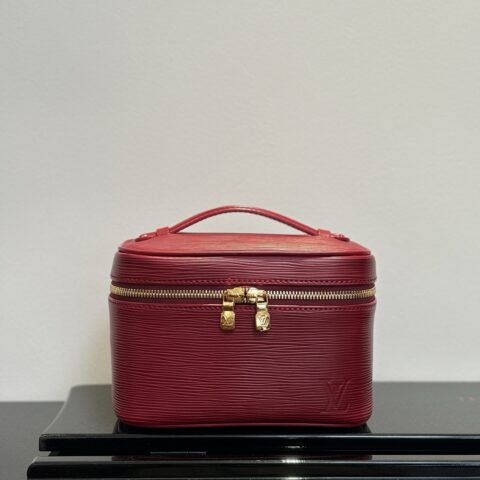 LV M15191枣红色中号【顶级原单】Nice 迷你化妆包