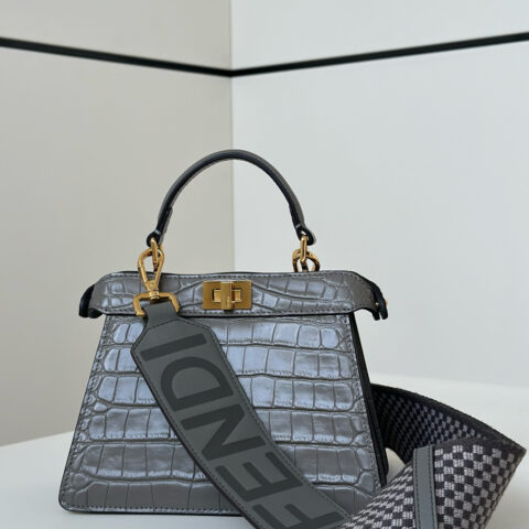 FENDI peekaboo 全新系列Isee you petite 最新尺寸 款号:66805深灰