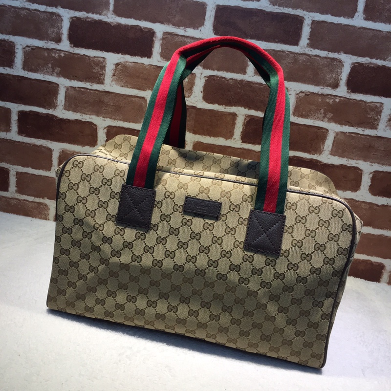 GUCCI 专柜品质，顶级原单货，实物实拍！👻👻👻款号153240啡布
