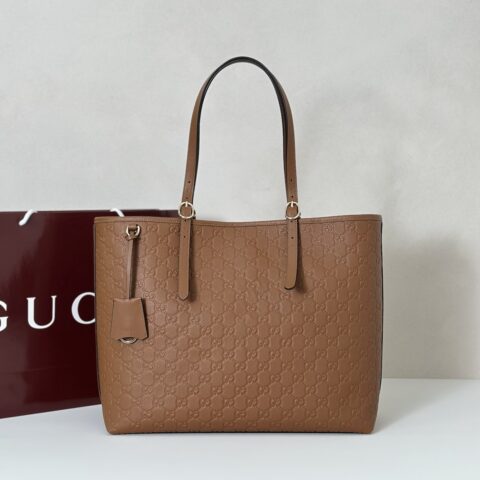 GUCCI 专柜品质，顶级原单货，实物实拍！款号847455棕色压字