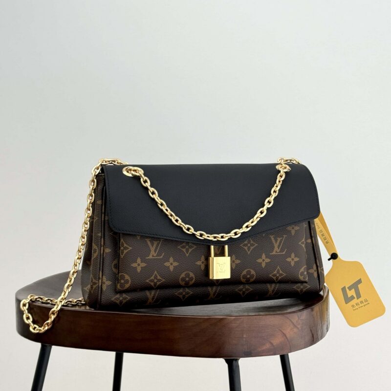 【特级原厂】  Saint Germain PM 手袋👜  型号: M26285黑 动态芯片版