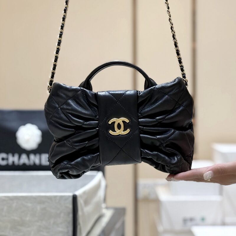 CHANEL   25K 走秀款蝴蝶结包👜 AS5849