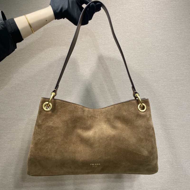 PRADA 新品 1BC259麂皮