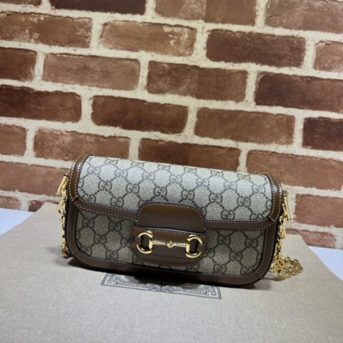 GUCCI 专柜品质，顶级原单货，实物实拍！款号735178啡棕